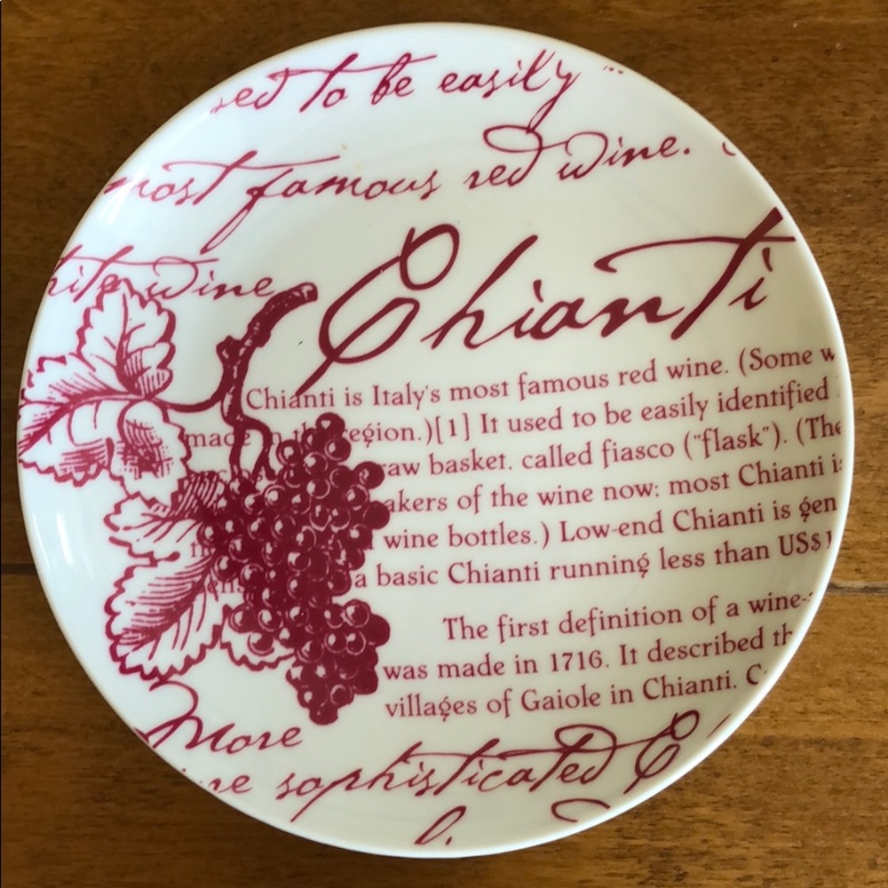 Dessert/cocktail Porcelain Plates, Set of Four - Picture 3 of 8